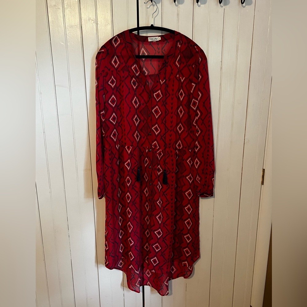 Tasha Polizzi Red Duster Size M